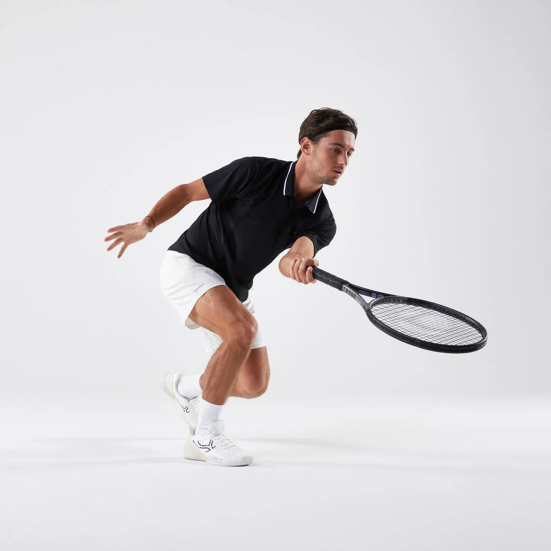 Polo tennis manches courtes Homme - Artengo DRY Marine - Image 15