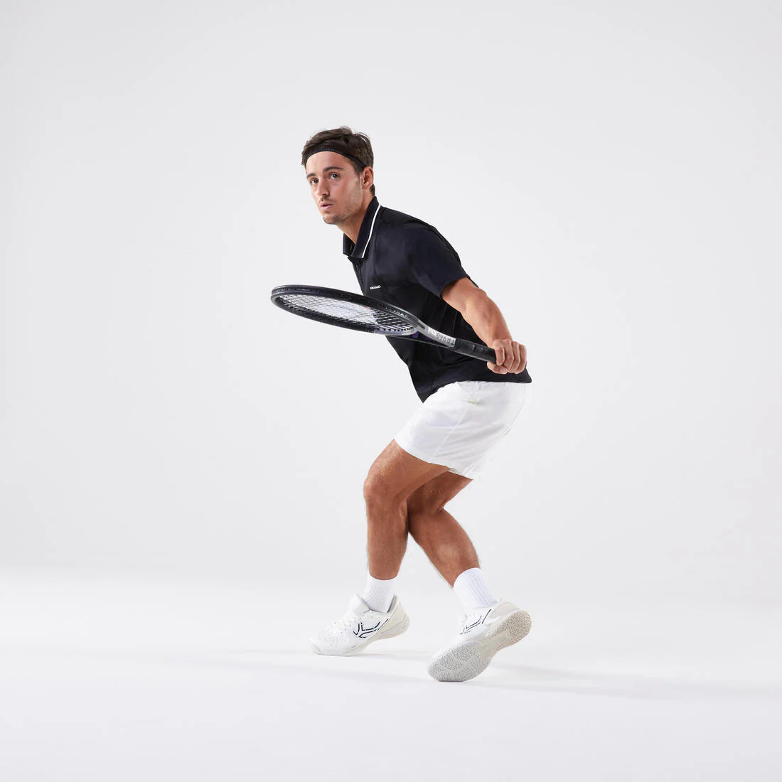 Polo tennis manches courtes Homme - Artengo DRY Marine - Image 17