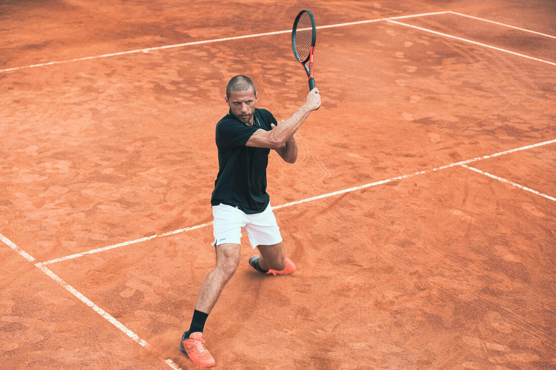 Polo tennis manches courtes Homme - Artengo DRY Marine - Image 19