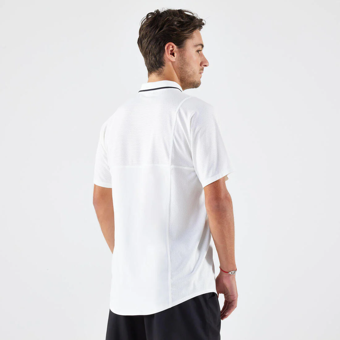 Polo tennis manches courtes Homme - Artengo DRY Marine - Image 4