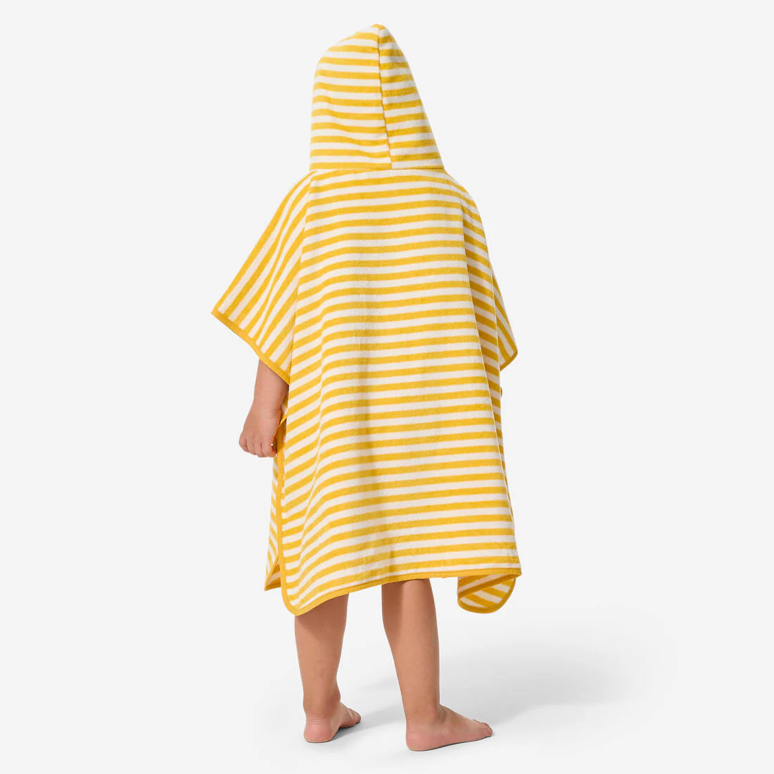 Poncho de bain bébé, rayures - Image 4