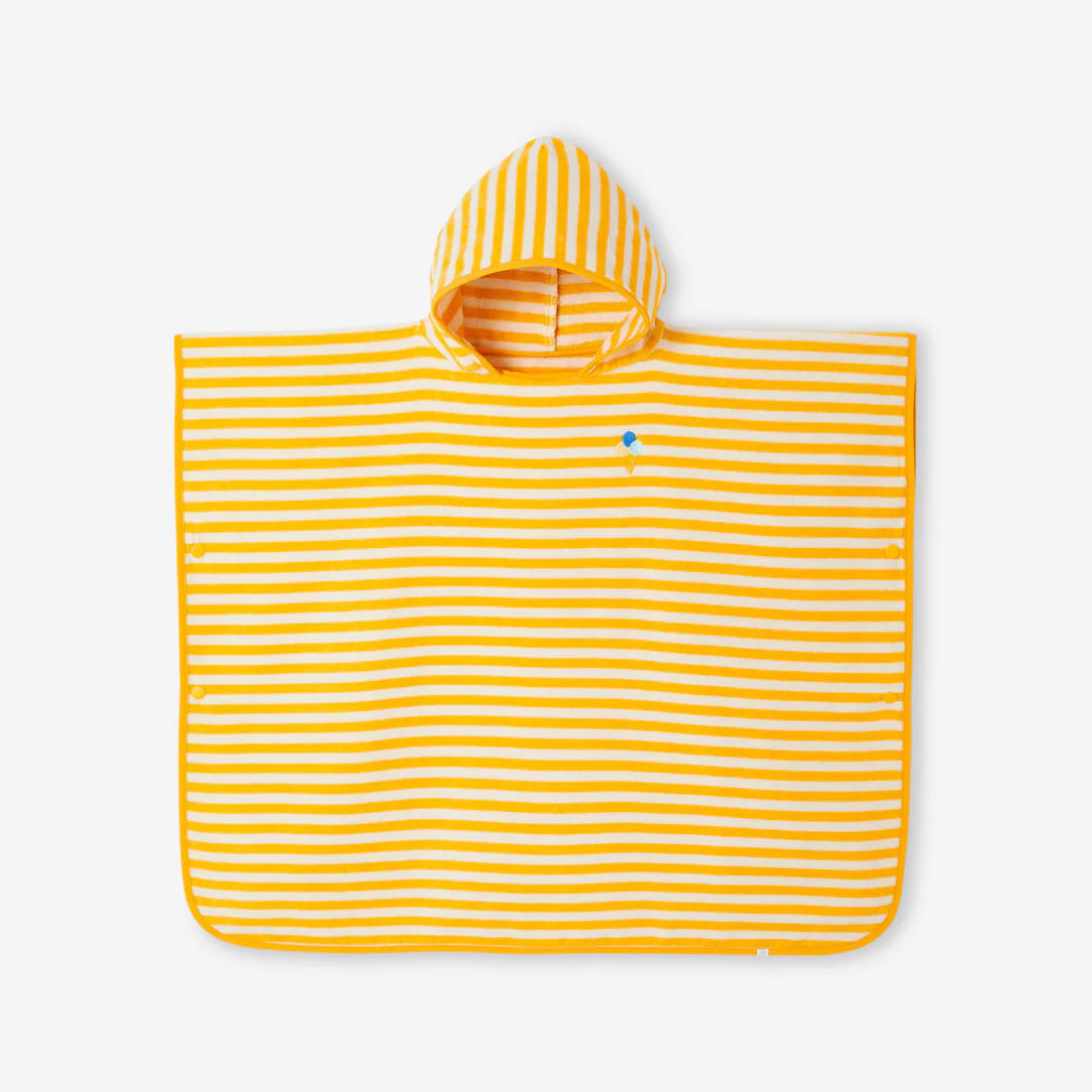 Poncho de bain bébé, rayures - Image 7