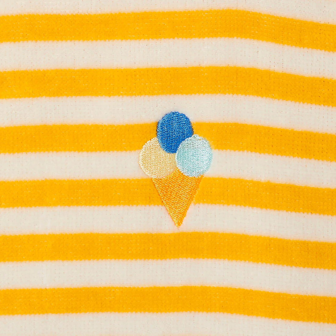 Poncho de bain bébé, rayures - Image 8