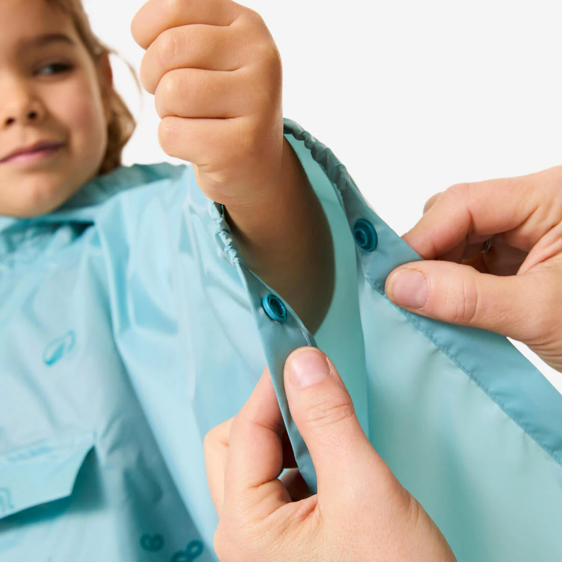 Poncho de randonnée imperméable enfant, MH100 kid - Image 8