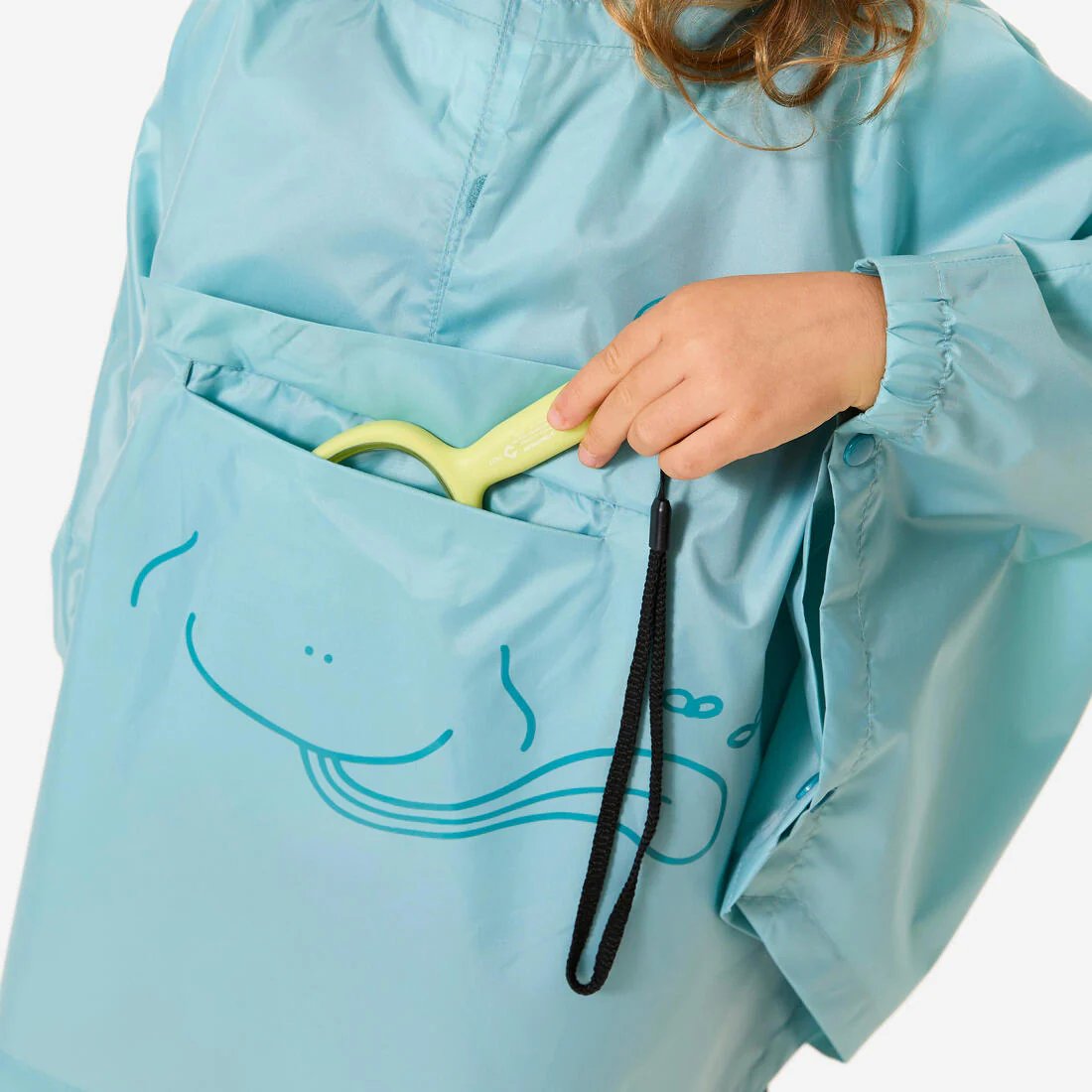 Poncho de randonnée imperméable enfant, MH100 kid - Image 9