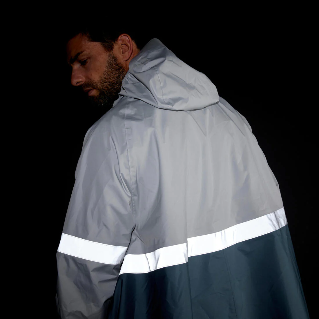 Poncho pluie vélo ville, visibilité de nuit, 540 - Image 40
