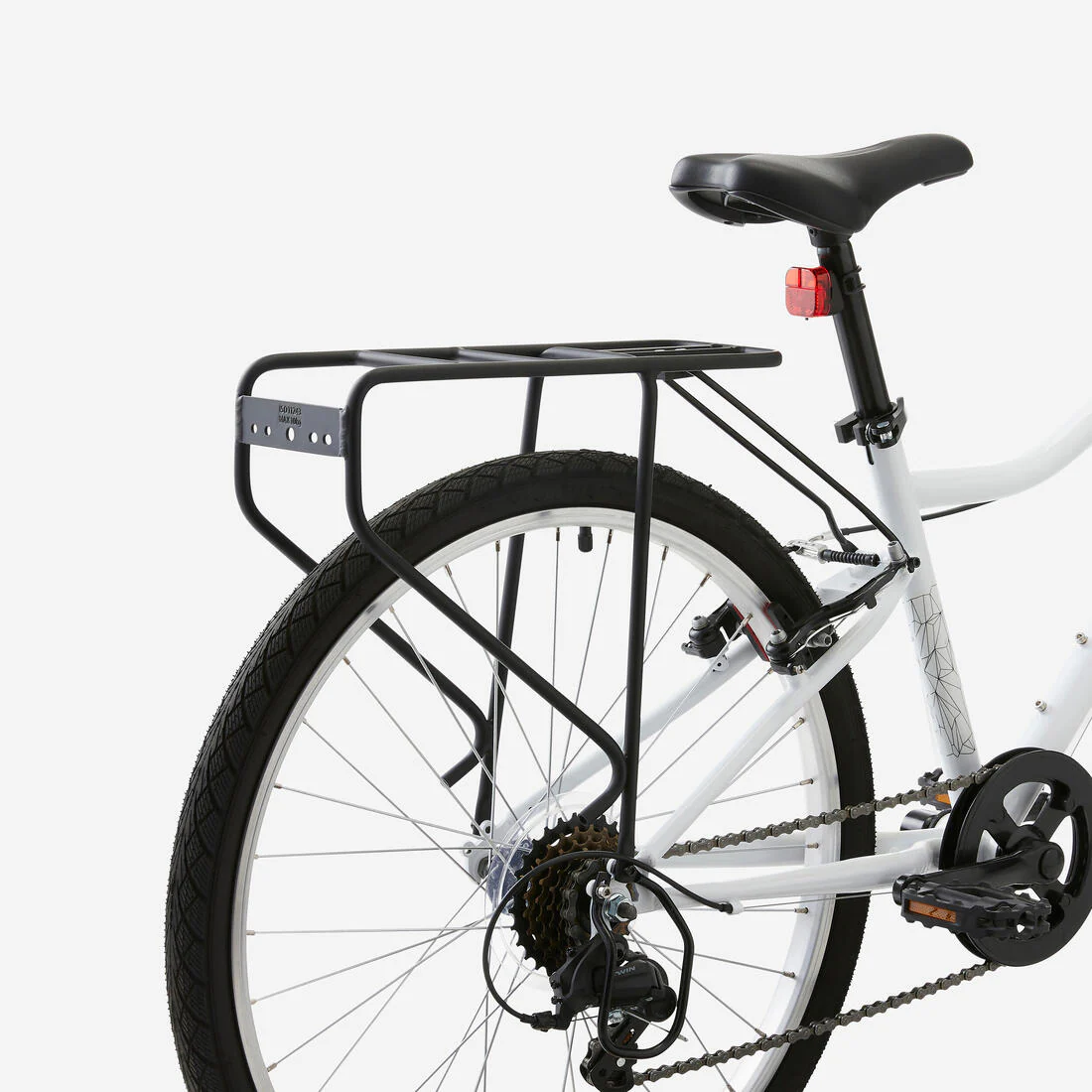 Porte bagage aluminium pour vélo 24" et 26" - Image 2