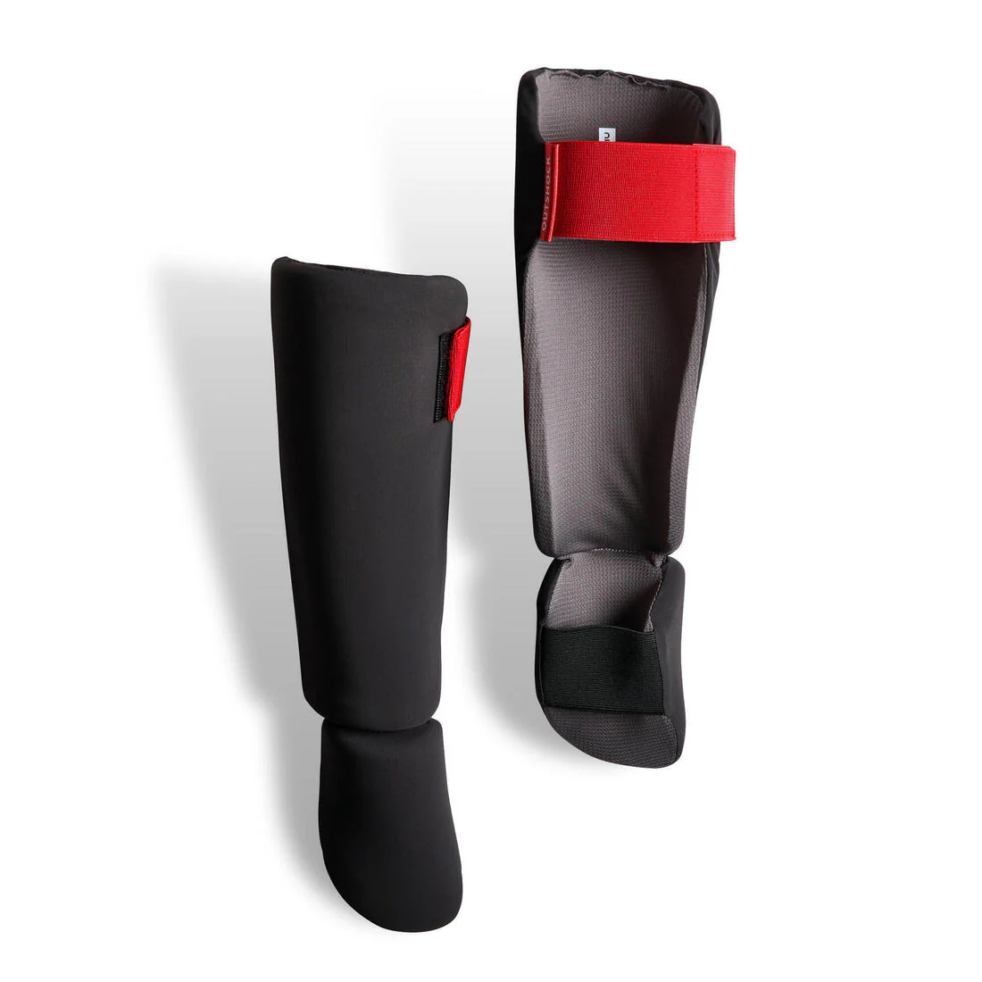 PROTÈGE-TIBIAS-PIEDS DE KICK-BOXING 100 ENFANT