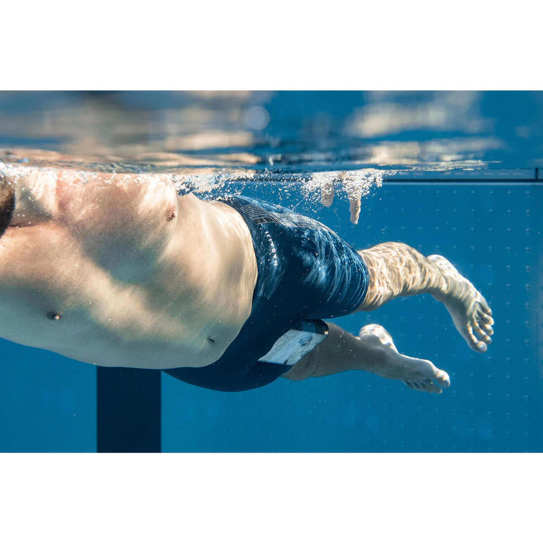 Pullbuoy de natation 500 taille l noir bleu - Image 7