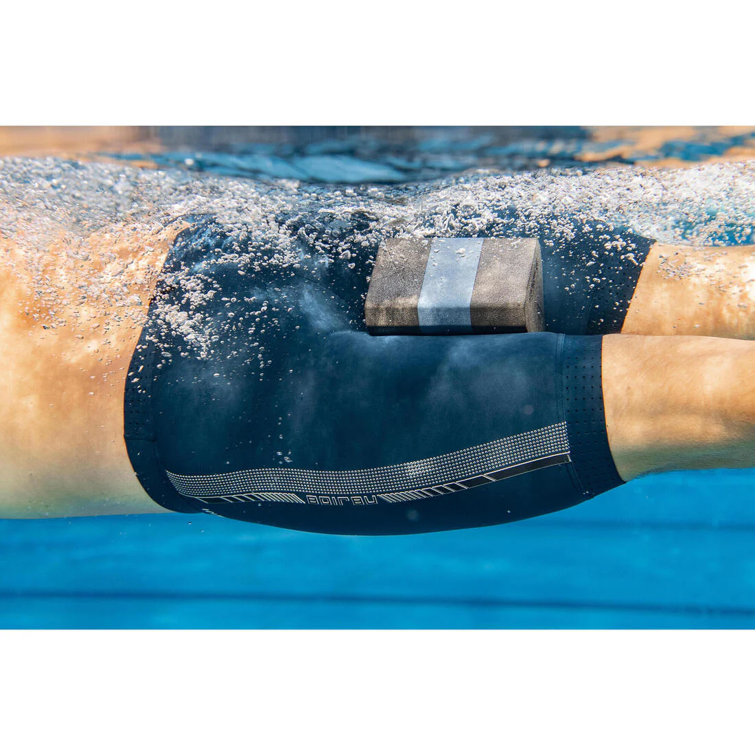 Pullbuoy de natation 500 taille l noir bleu - Image 9
