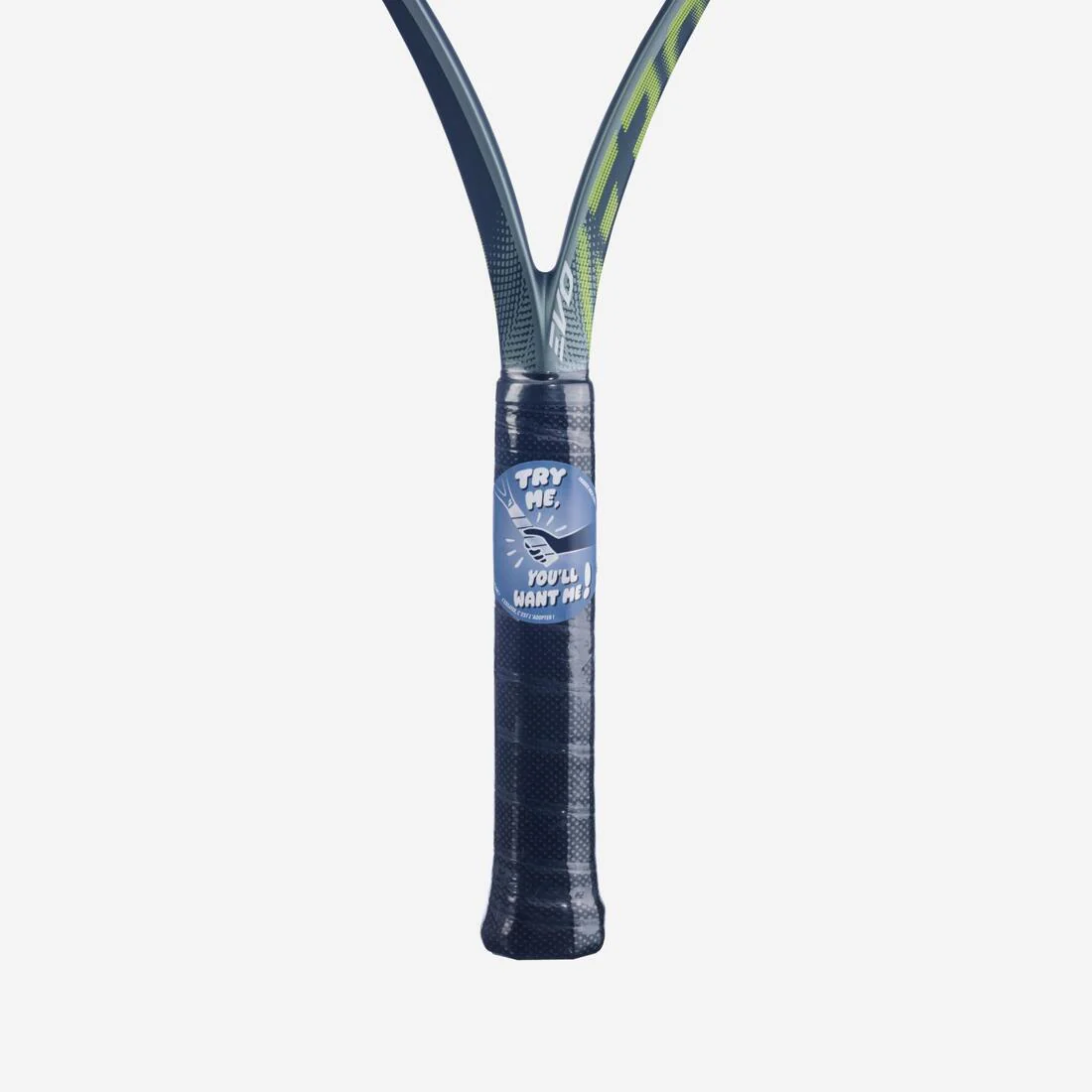 Raquette de tennis adulte cordée, Babolat evo aero gen2 275g gris jaune - Image 5