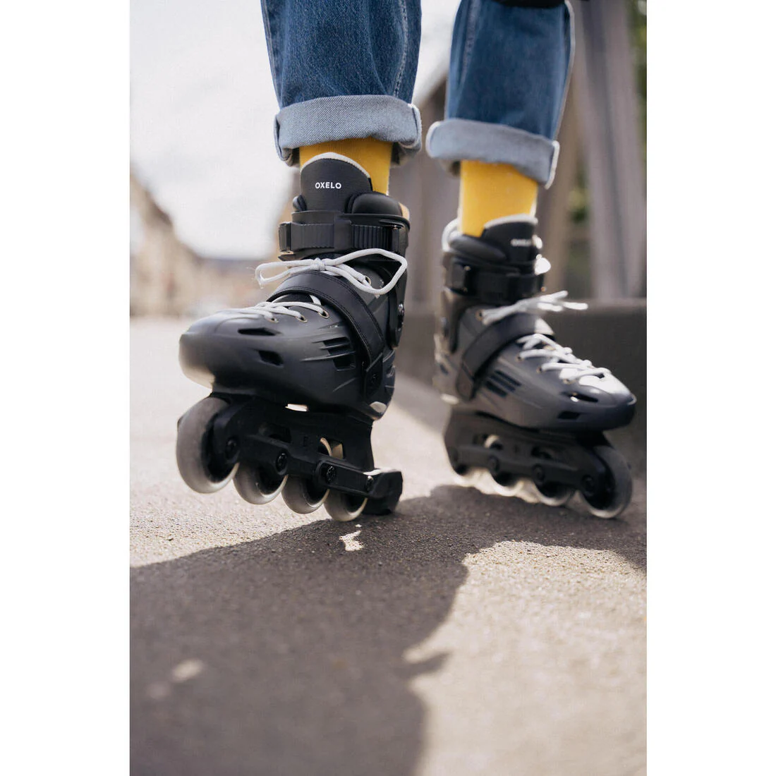 Roller Adulte MF140 coque rigide gris - Image 14