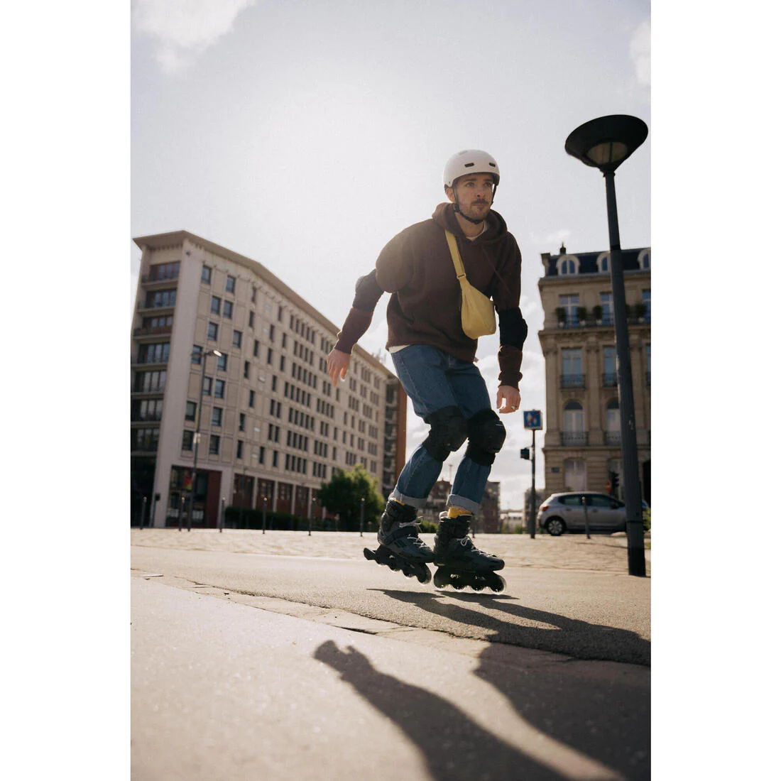 Roller Adulte MF140 coque rigide gris - Image 15