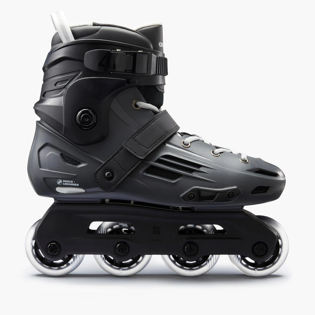 Roller Adulte MF140 coque rigide gris - Image 7