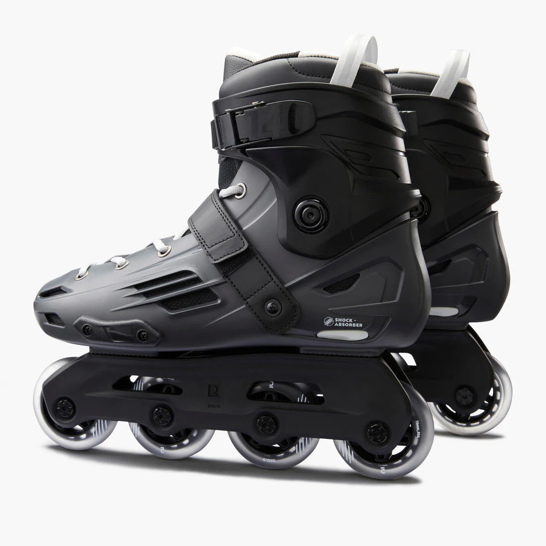 Roller Adulte MF140 coque rigide gris - Image 9