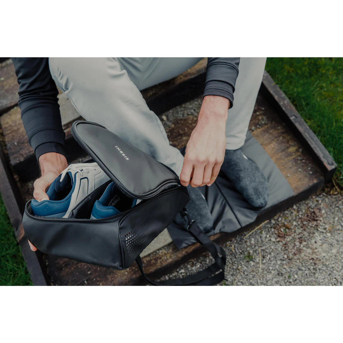 SAC A CHAUSSURES DE GOLF NOIR - Image 8