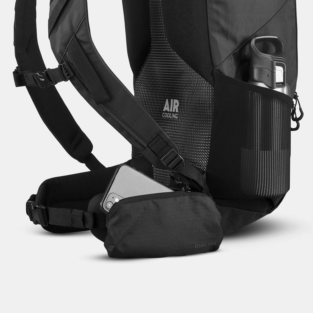 Sac à dos de randonnée montagne 20L, MH100 noir - Image 12
