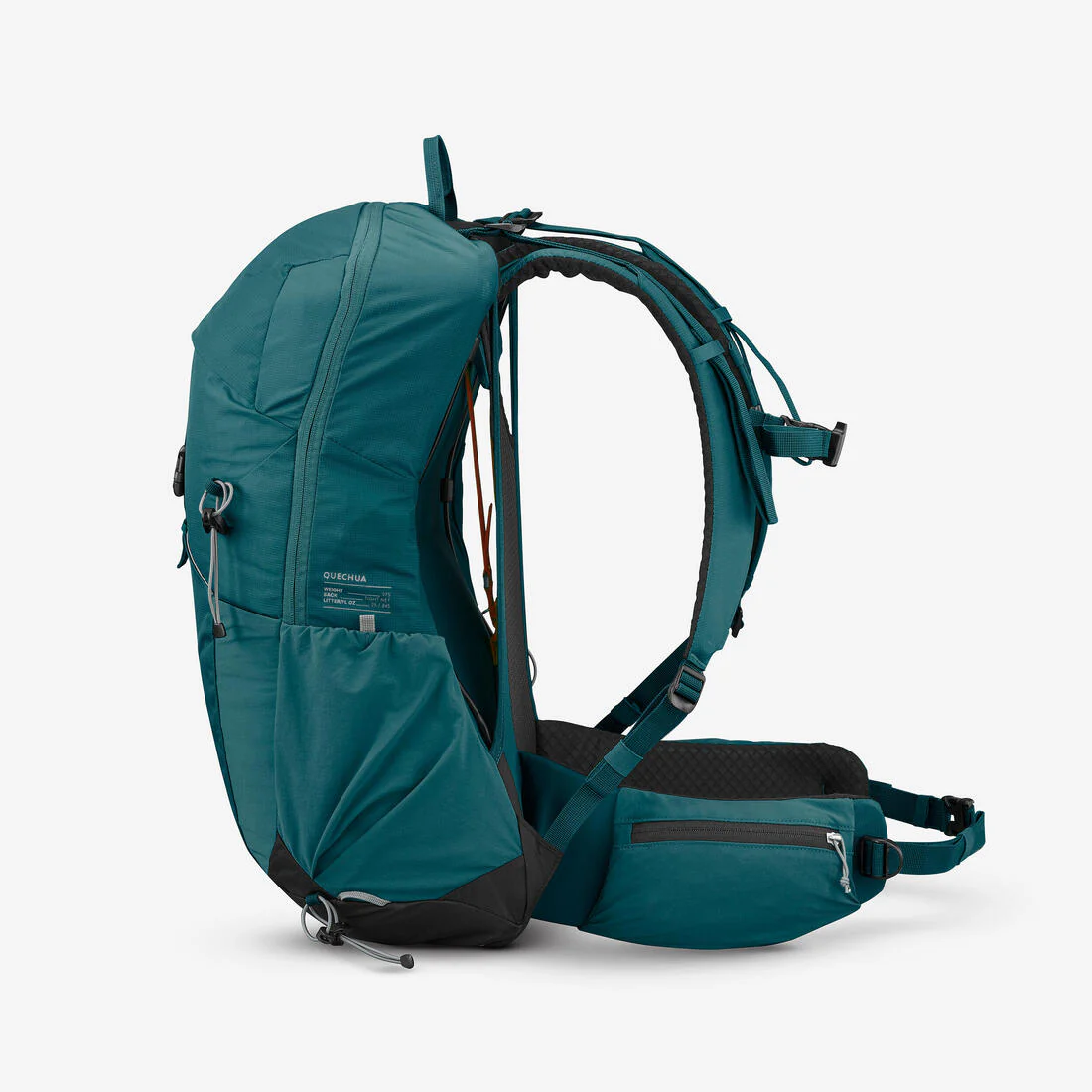 Sac à dos de randonnée ventilé 25L, MH500 khaki - Image 54