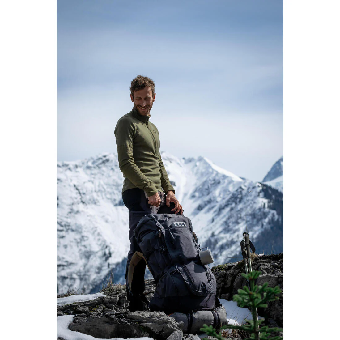 Sac à dos de trekking Homme 70+10L - MT900 Symbium - Image 13