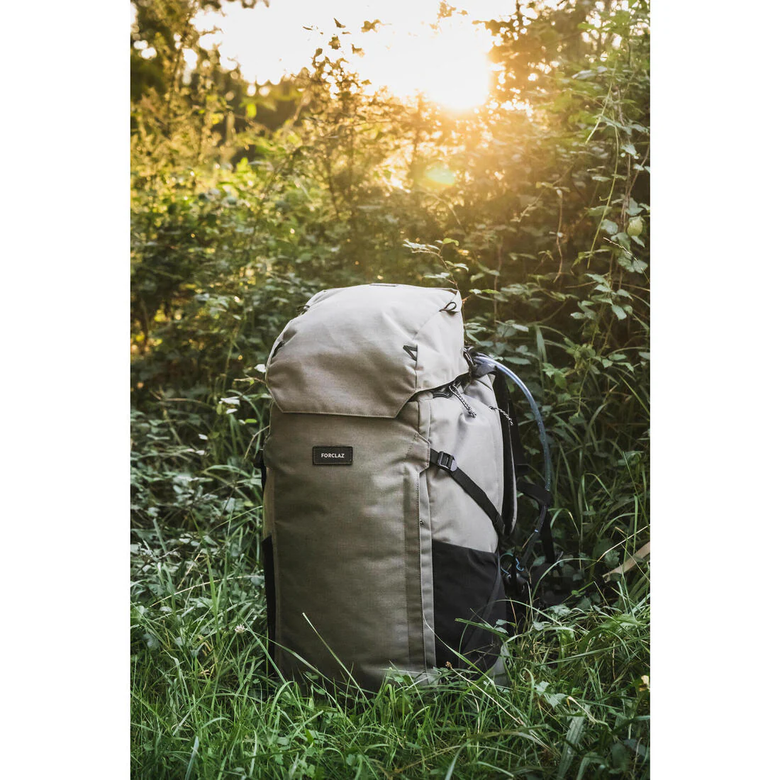 Sac à dos de voyage ouverture valise 70+6L homme, Travel 900 vert kaki - Image 16