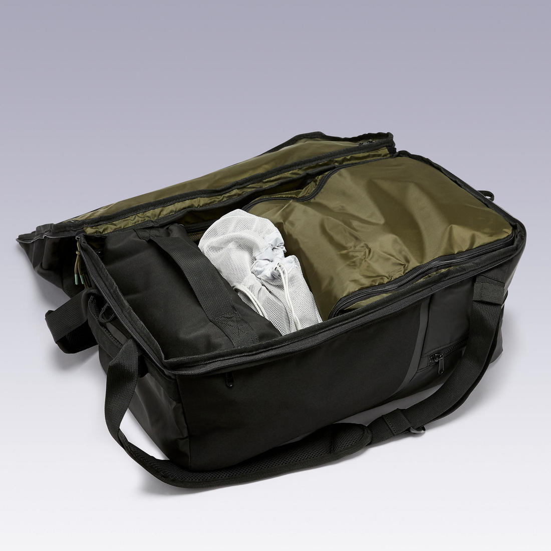 Sac à dos grand format 55L, noir - Image 3