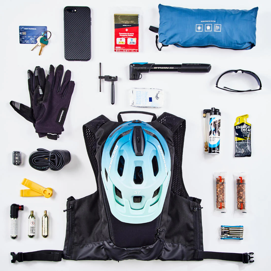 SAC À DOS HYDRATATION VTT EXPLORE 7L/2L eau - Image 9