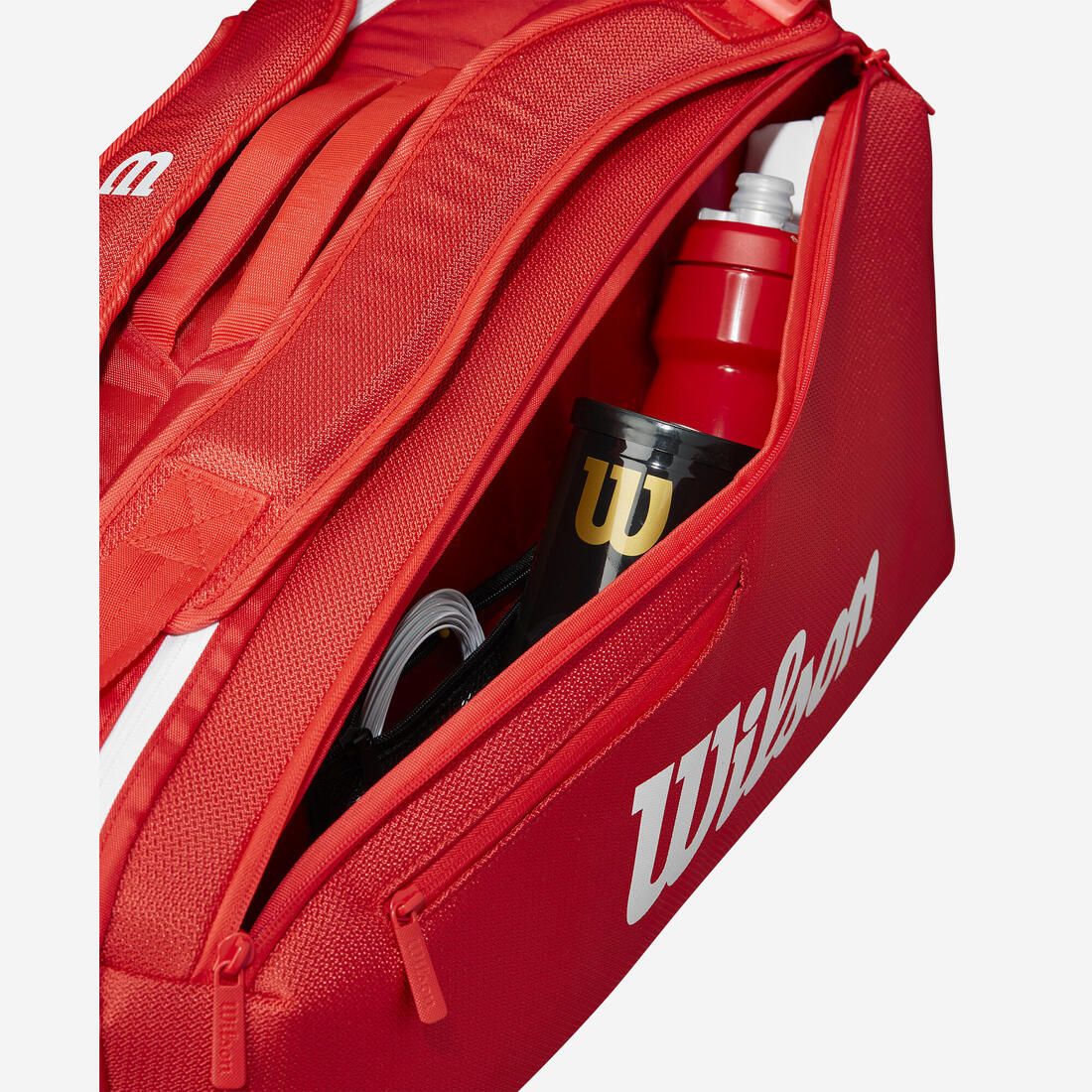 Sac de tennis Wilson super tour x6 rouge - Image 3
