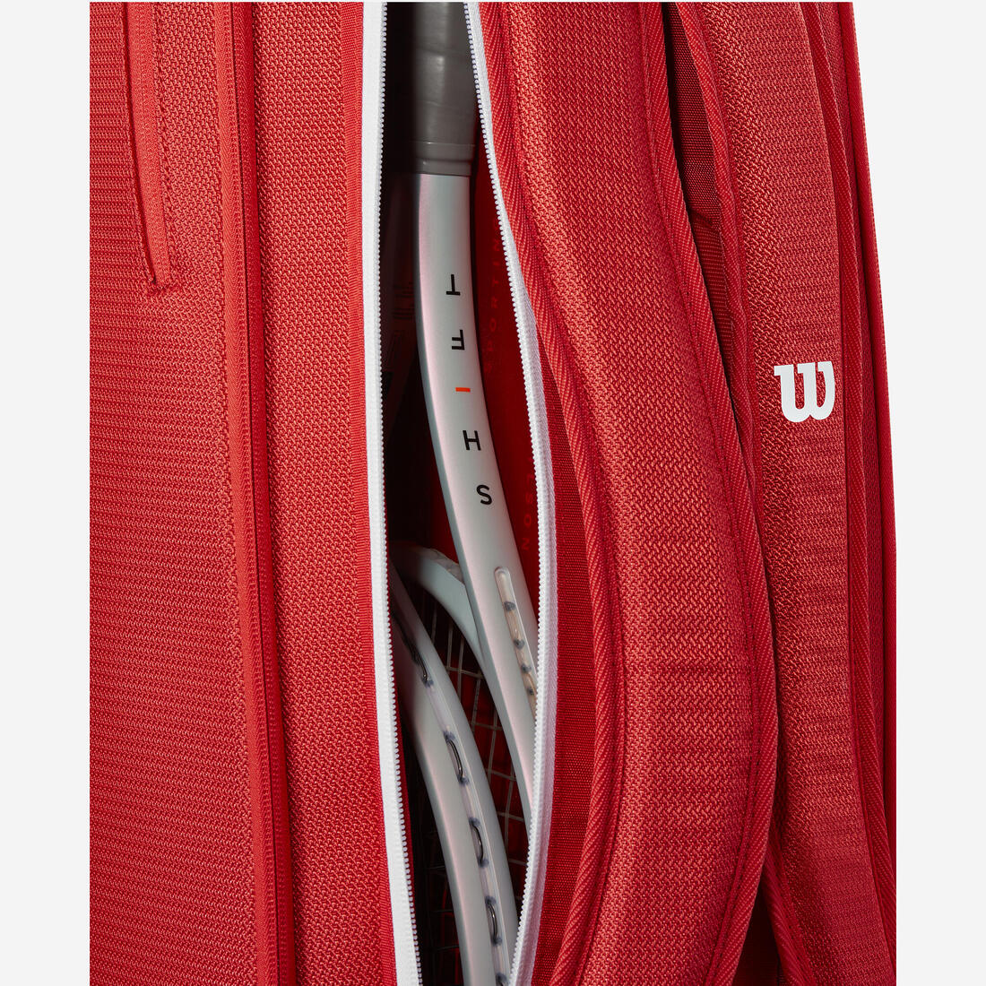 Sac de tennis Wilson super tour x6 rouge - Image 9