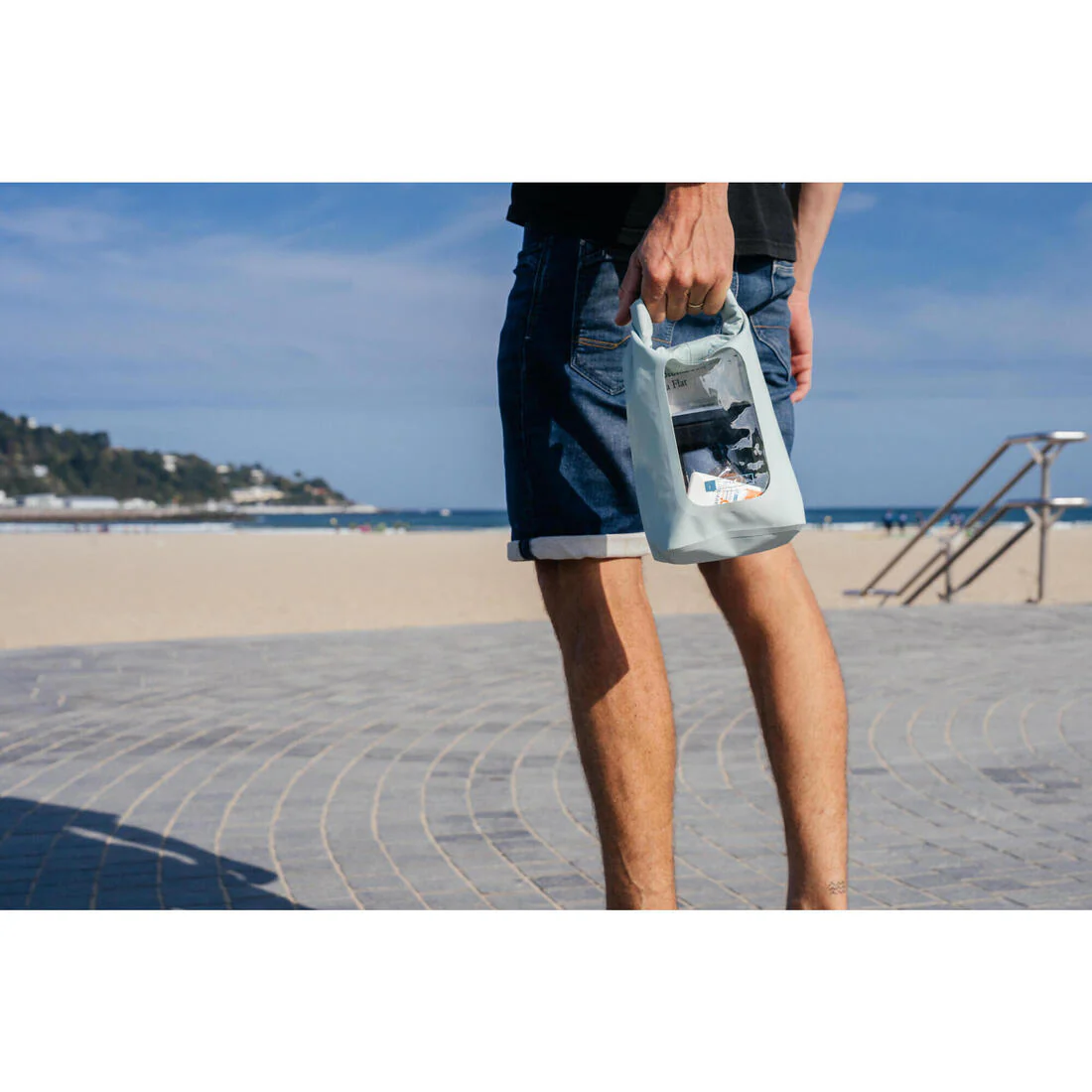 Sac étanche vert (IPX6) de 2,5 l avec fenêtre de visibilité. - Image 16