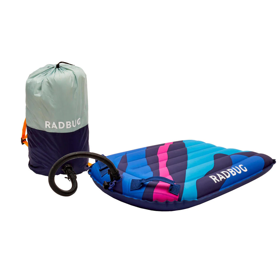 Sac pompe bleu vert - Image 9