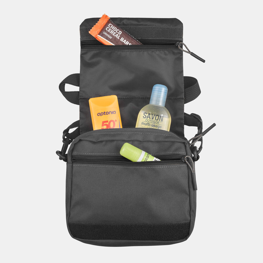 Sacoche de voyage multi-poches, Travel noir - Image 7