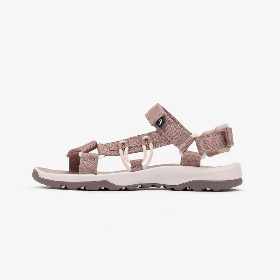 Sandales de randonnée souples femme, NH500 Outdoor violet