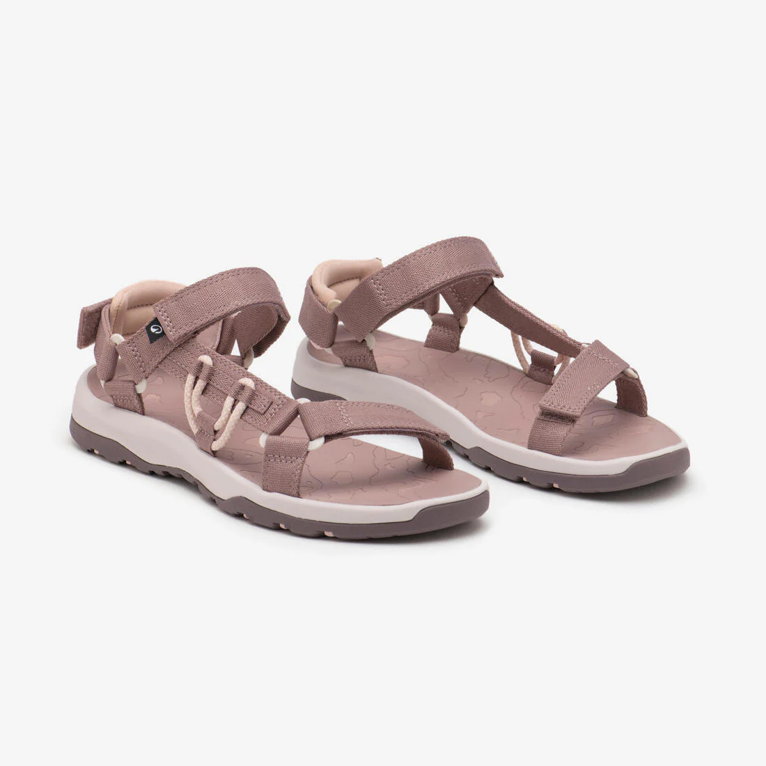 Sandales de randonnée souples femme, NH500 Outdoor violet - Image 2