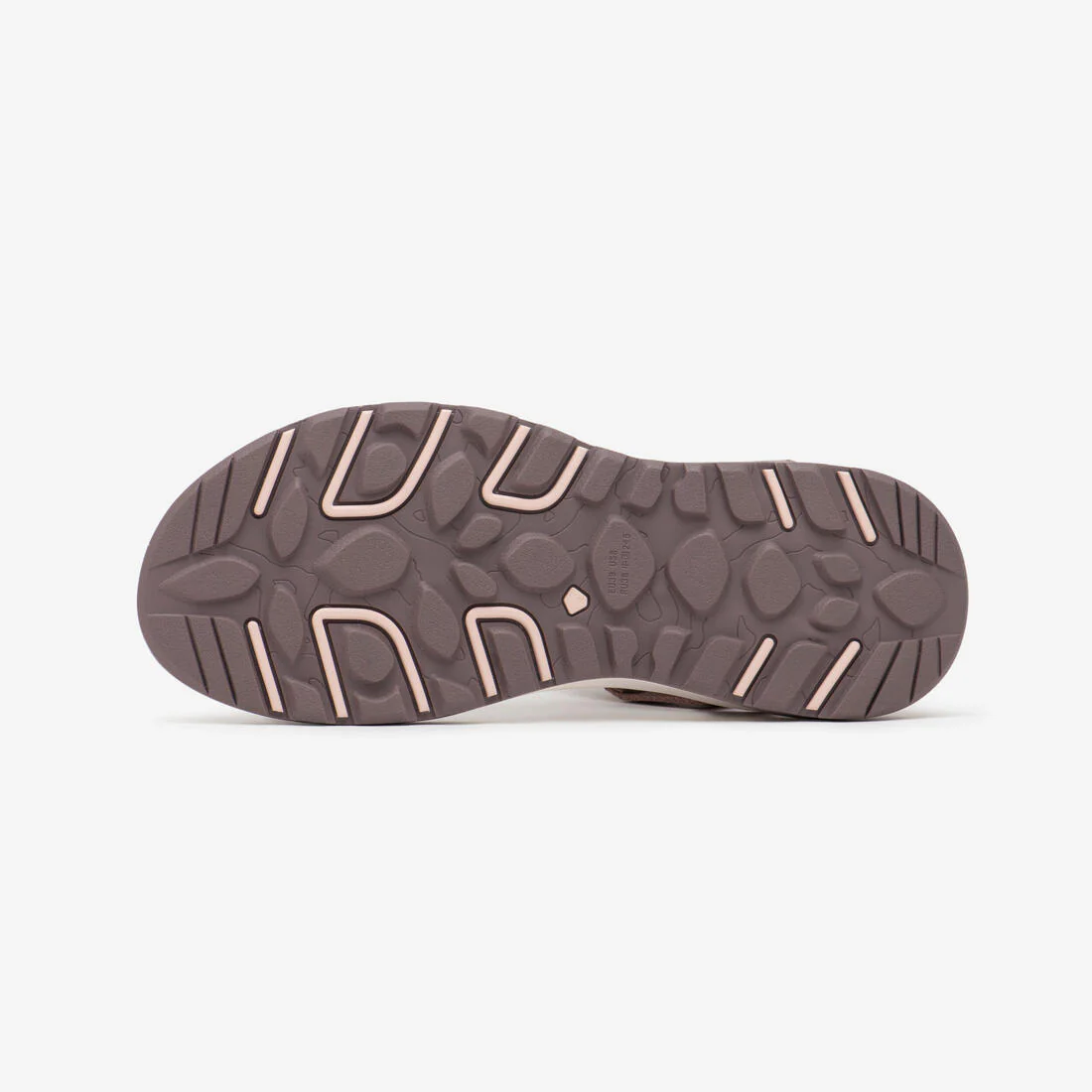 Sandales de randonnée souples femme, NH500 Outdoor violet - Image 4