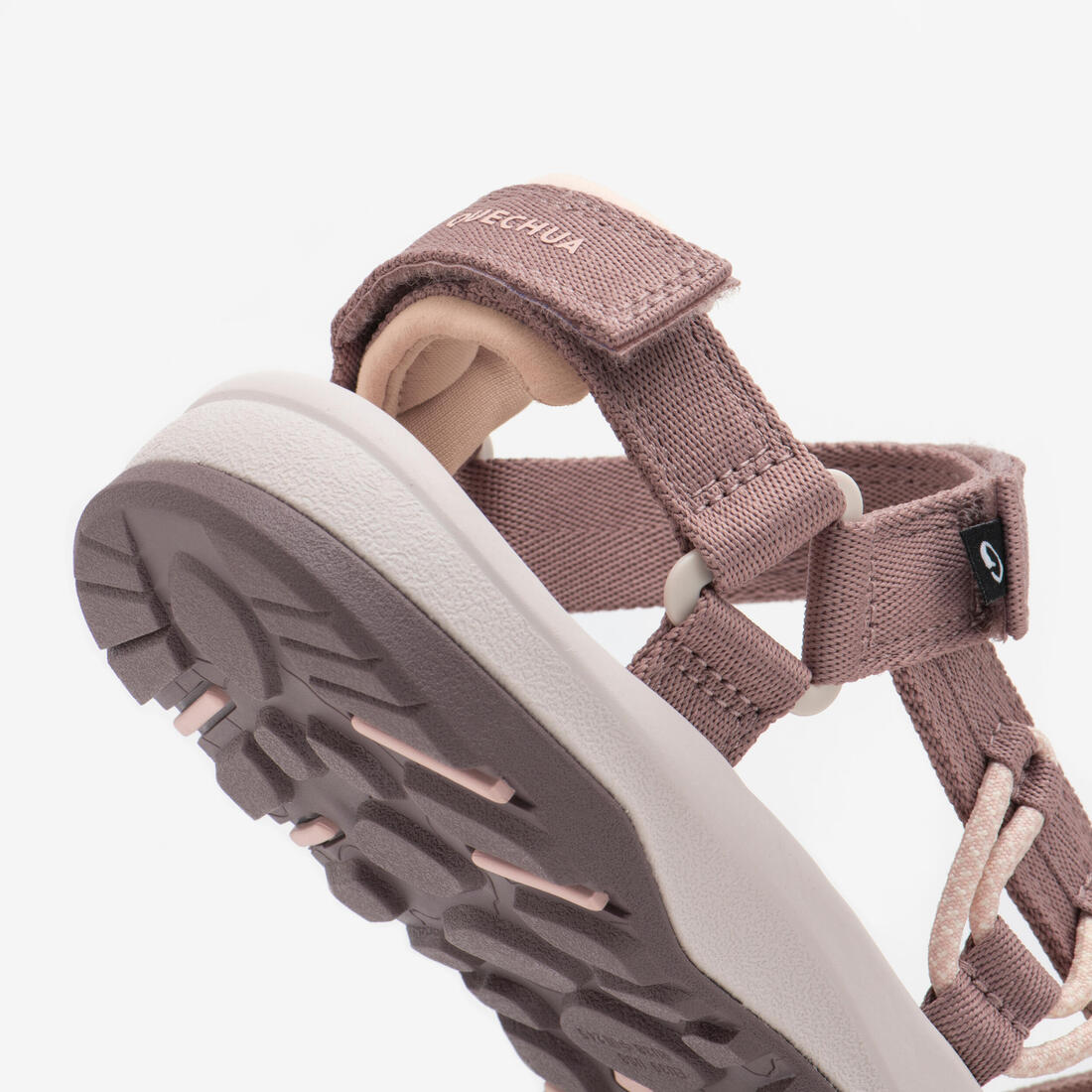Sandales de randonnée souples femme, NH500 Outdoor violet - Image 6