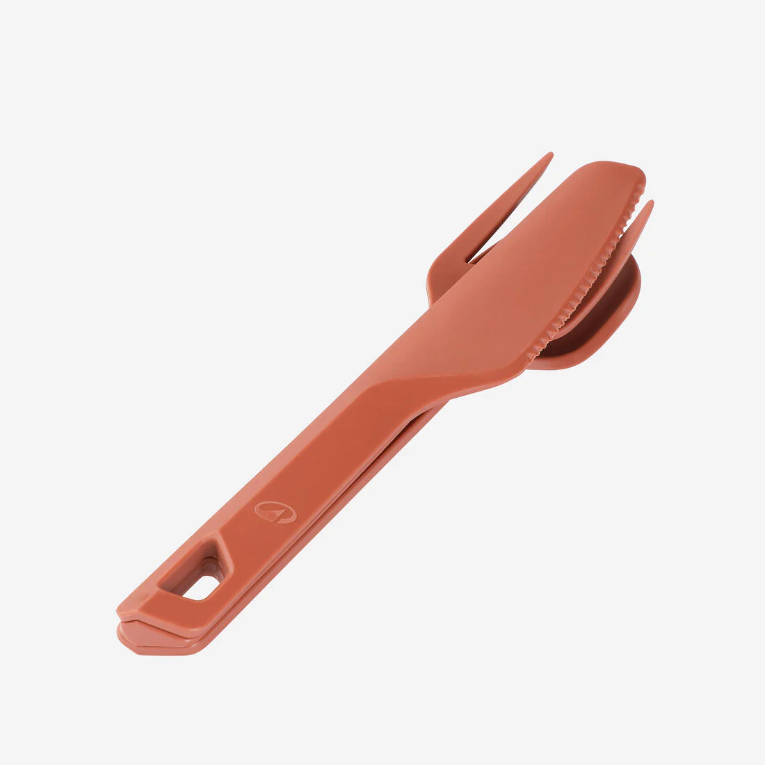 Set 3 couverts (couteau, fourchette, cuillère) pour le camping en plastique - Image 9