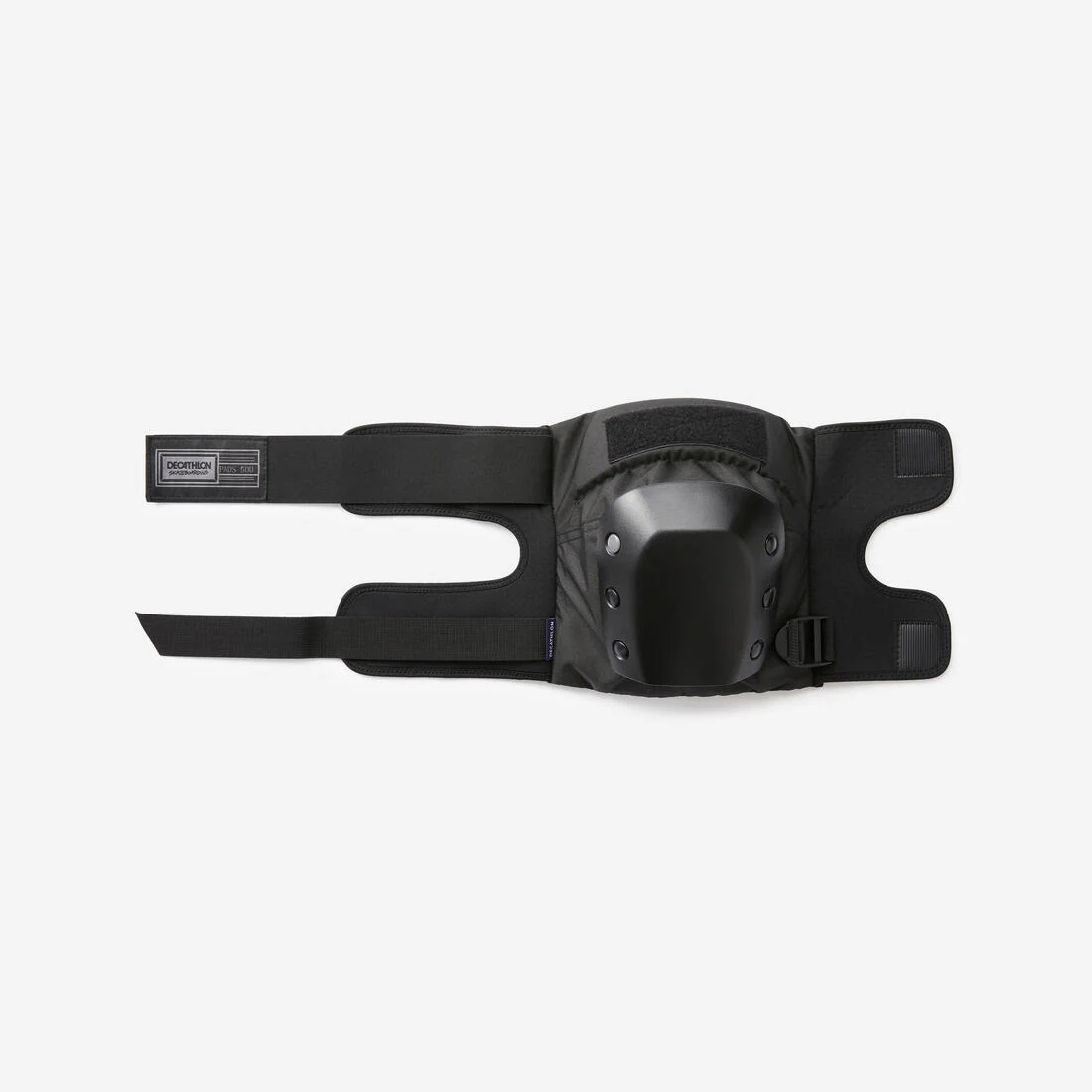 Set 3 protections noires de skateboard pour adultes decathlon pad500 - Image 2