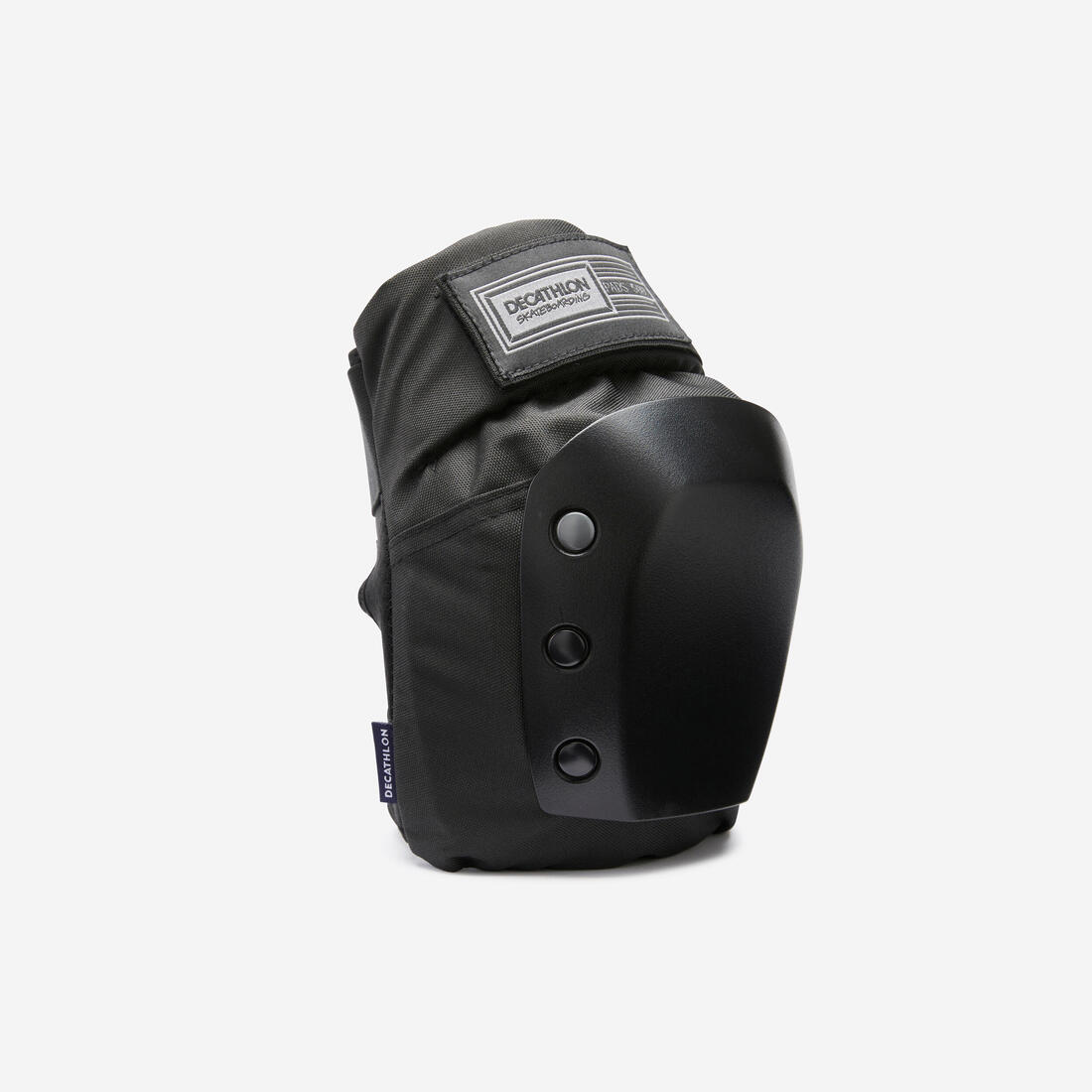 Set 3 protections noires de skateboard pour adultes decathlon pad500 - Image 4