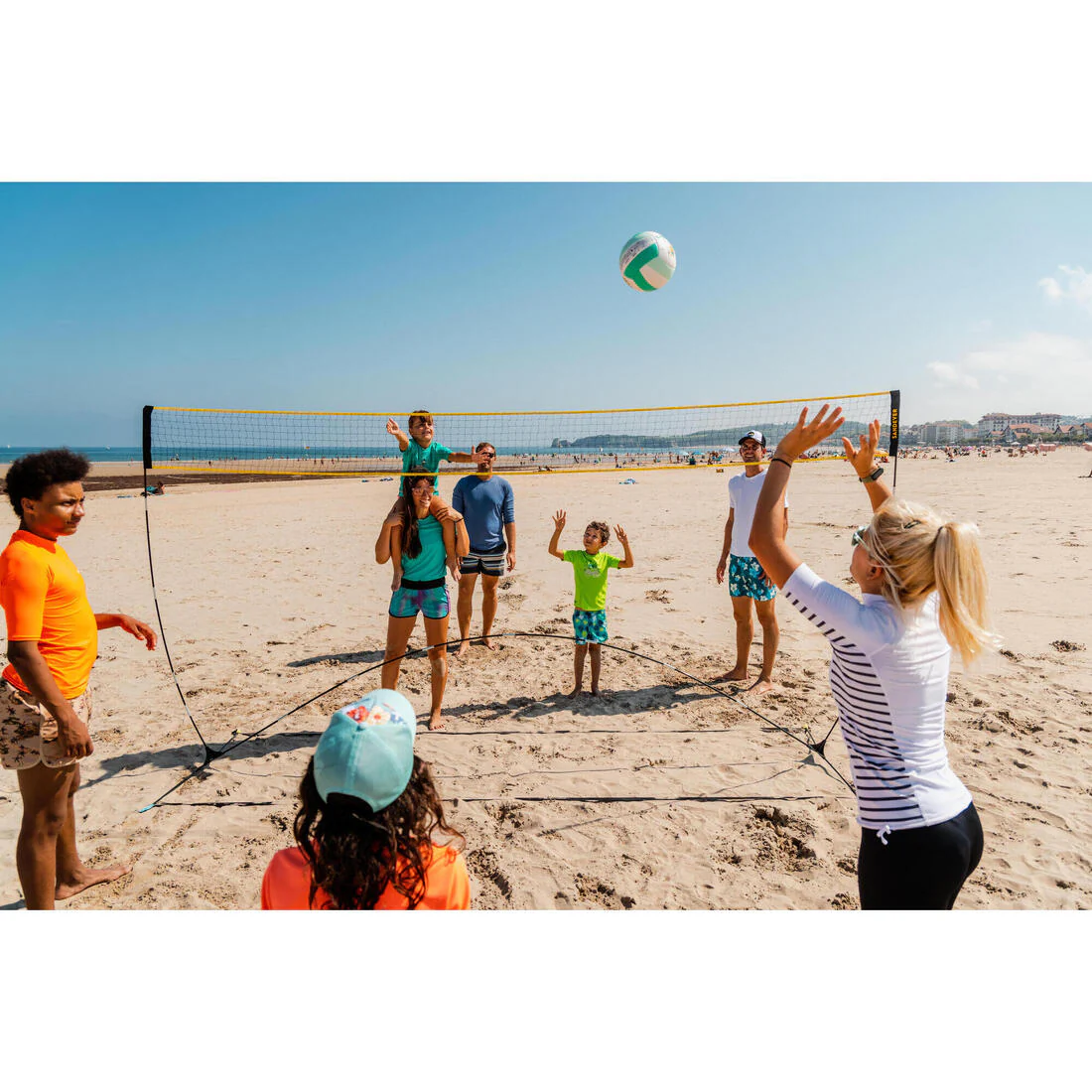 Set (Filet et poteaux) de Beach Sport d'initiation BS100 - Image 3