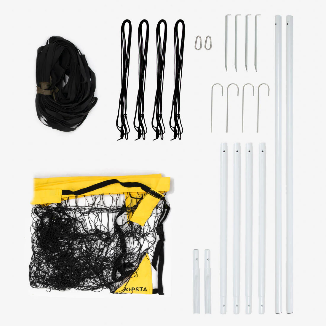 Set (filet et poteaux) de beach volley loisir bv 500 (6m) - Image 3