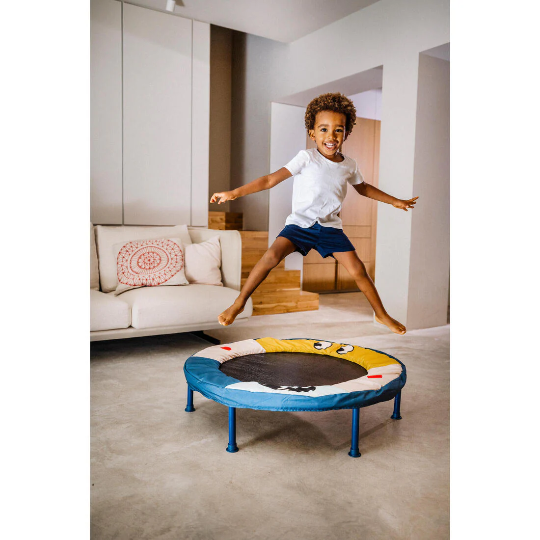 Short babygym mixte doux et confortable, bleu - Image 8