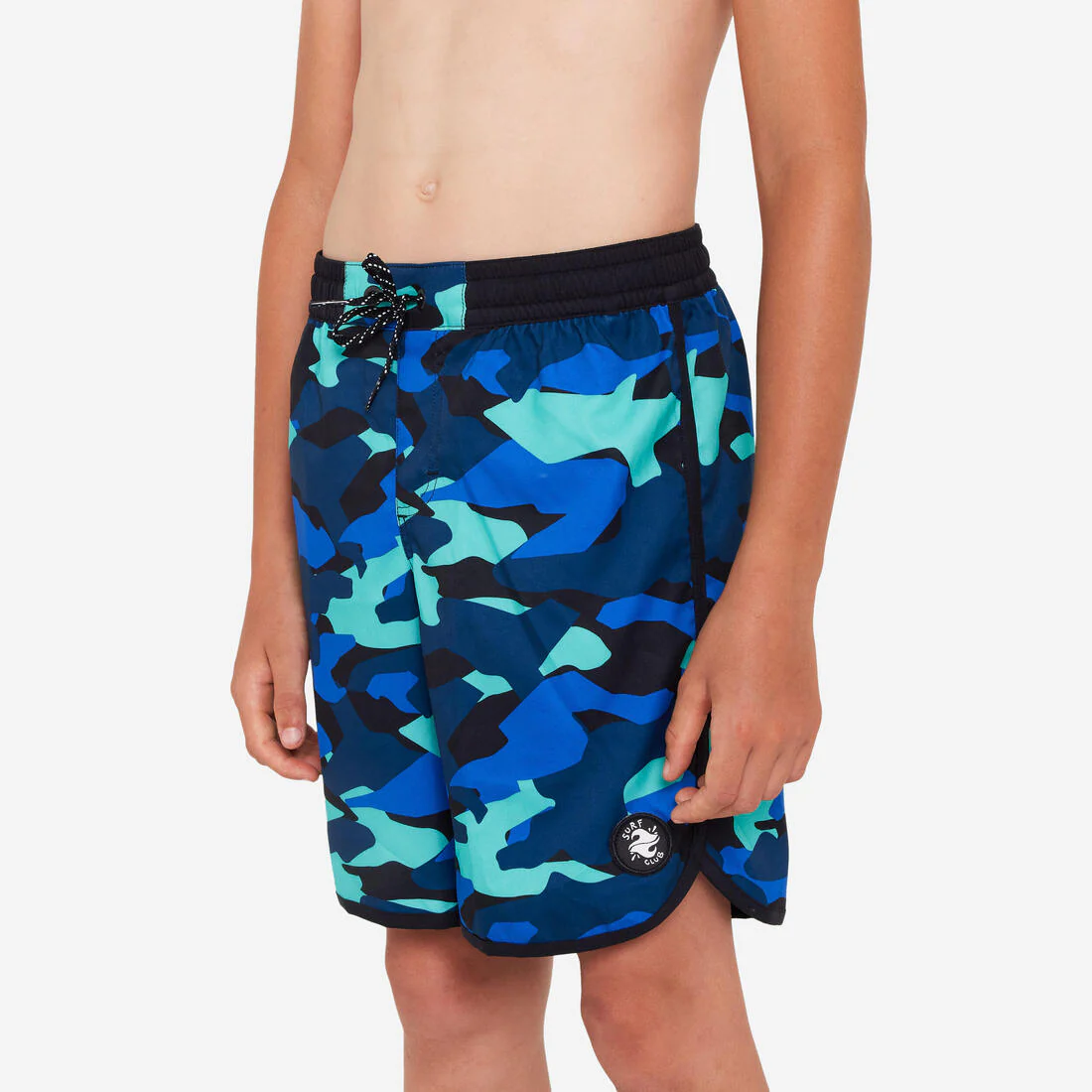 SHORT DE BAIN 500 BLEU CAMO - Image 21