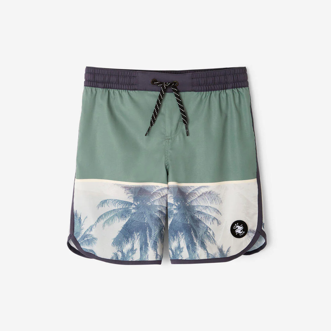 SHORT DE BAIN 500 BLEU CAMO - Image 50