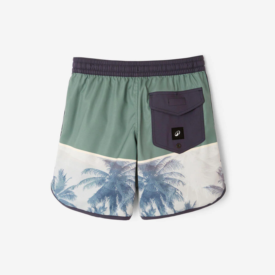 SHORT DE BAIN 500 BLEU CAMO - Image 53