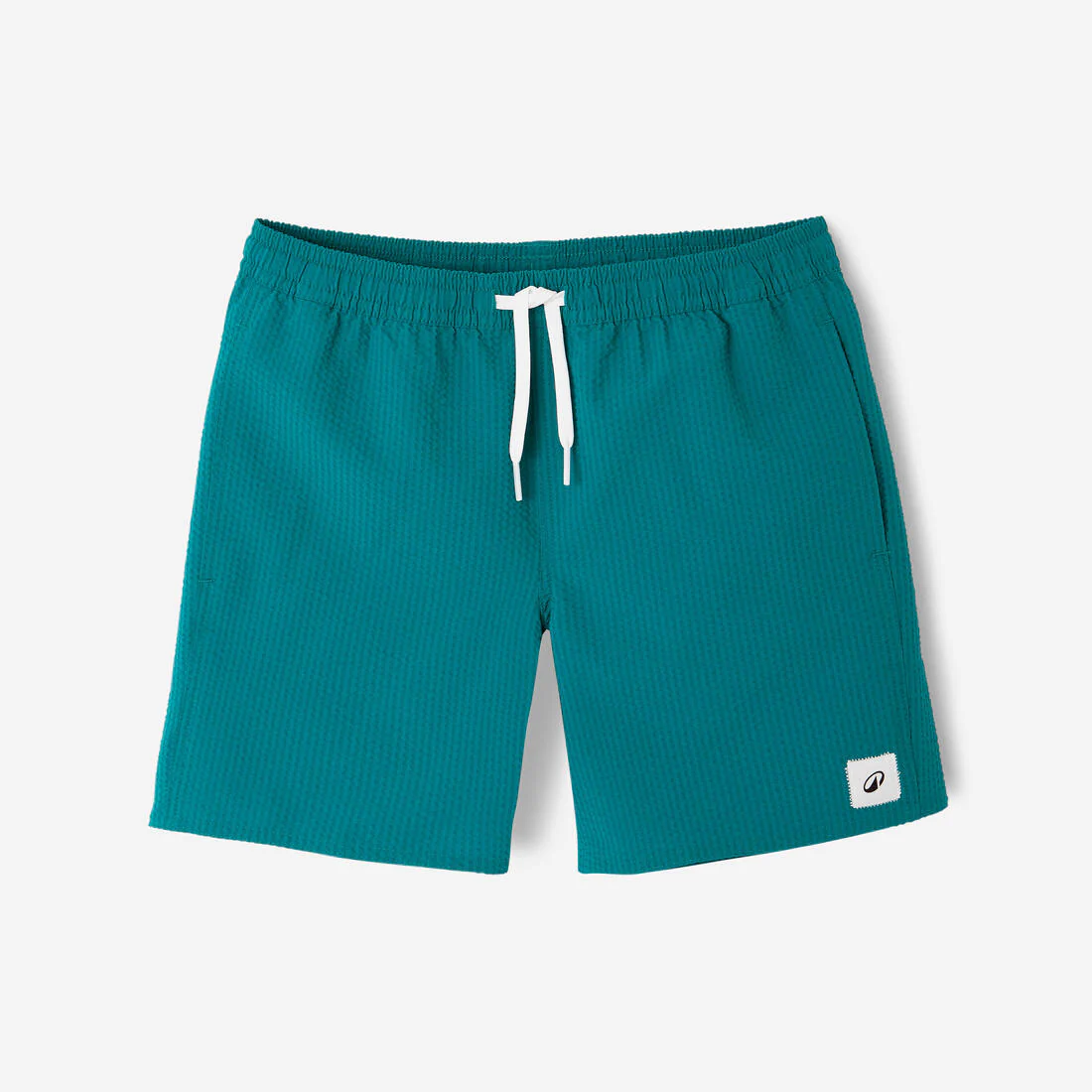 Short de bain surf enfant, 100 Seersucker - Image 8