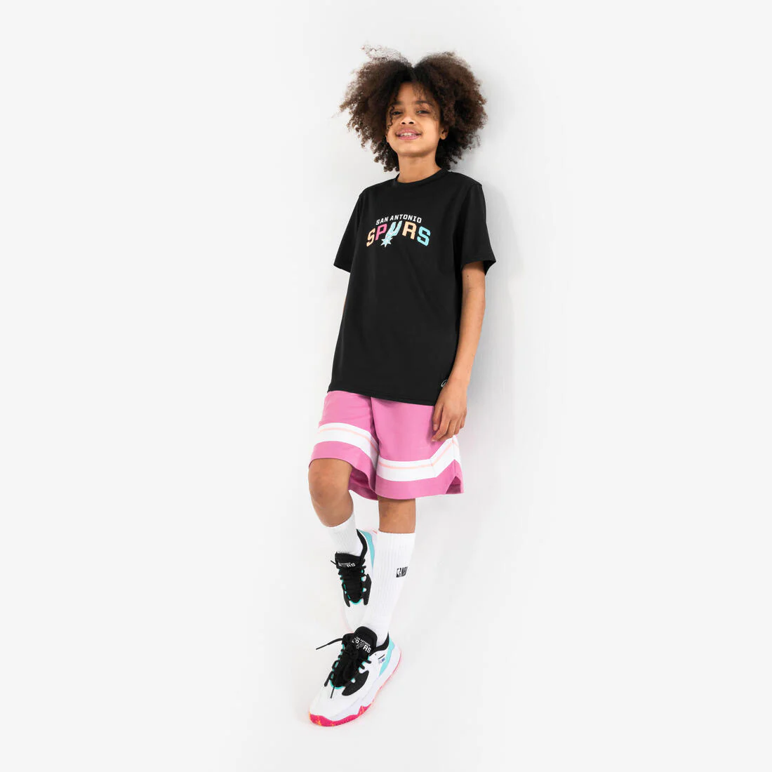 Short de basket NBA enfant, SH900 - Image 24