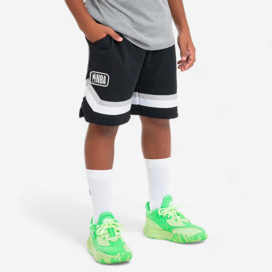 Short de basket NBA enfant, SH900 - Image 3