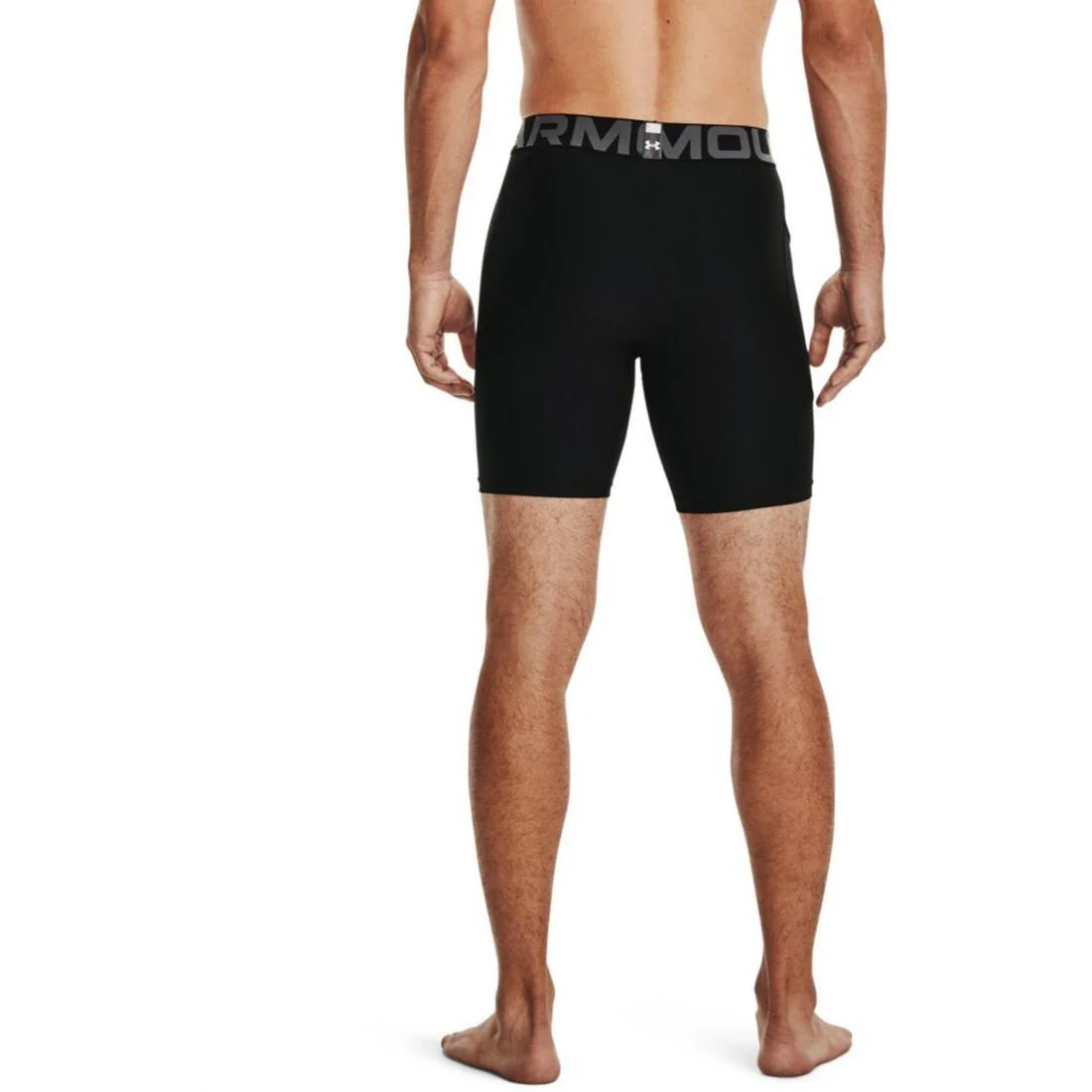 Short de compression HeatGear® pour homme, noir - Image 2