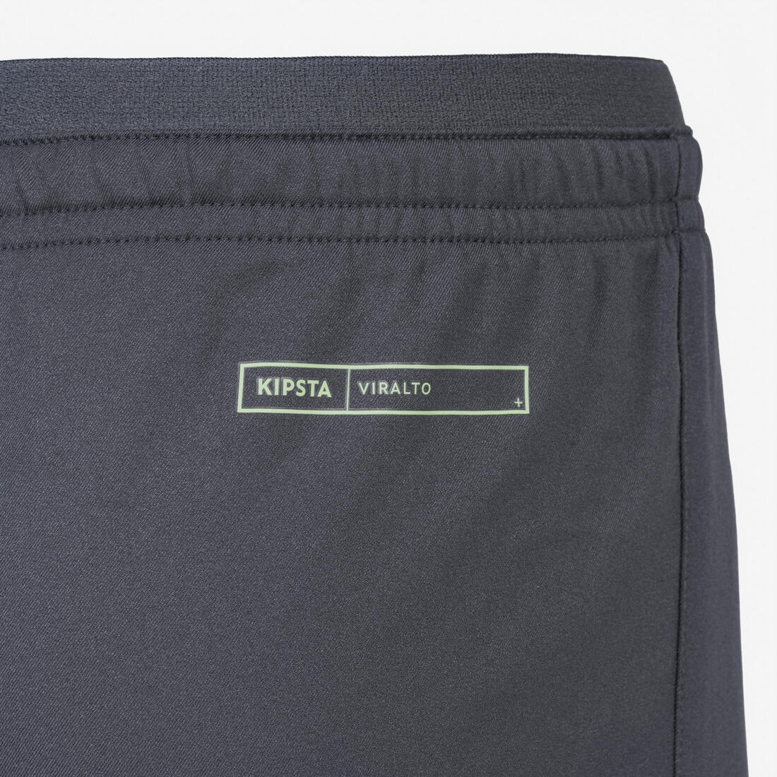 SHORT DE FOOTBALL ENFANT VIRALTO KIDS GRIS BANDE - Image 19