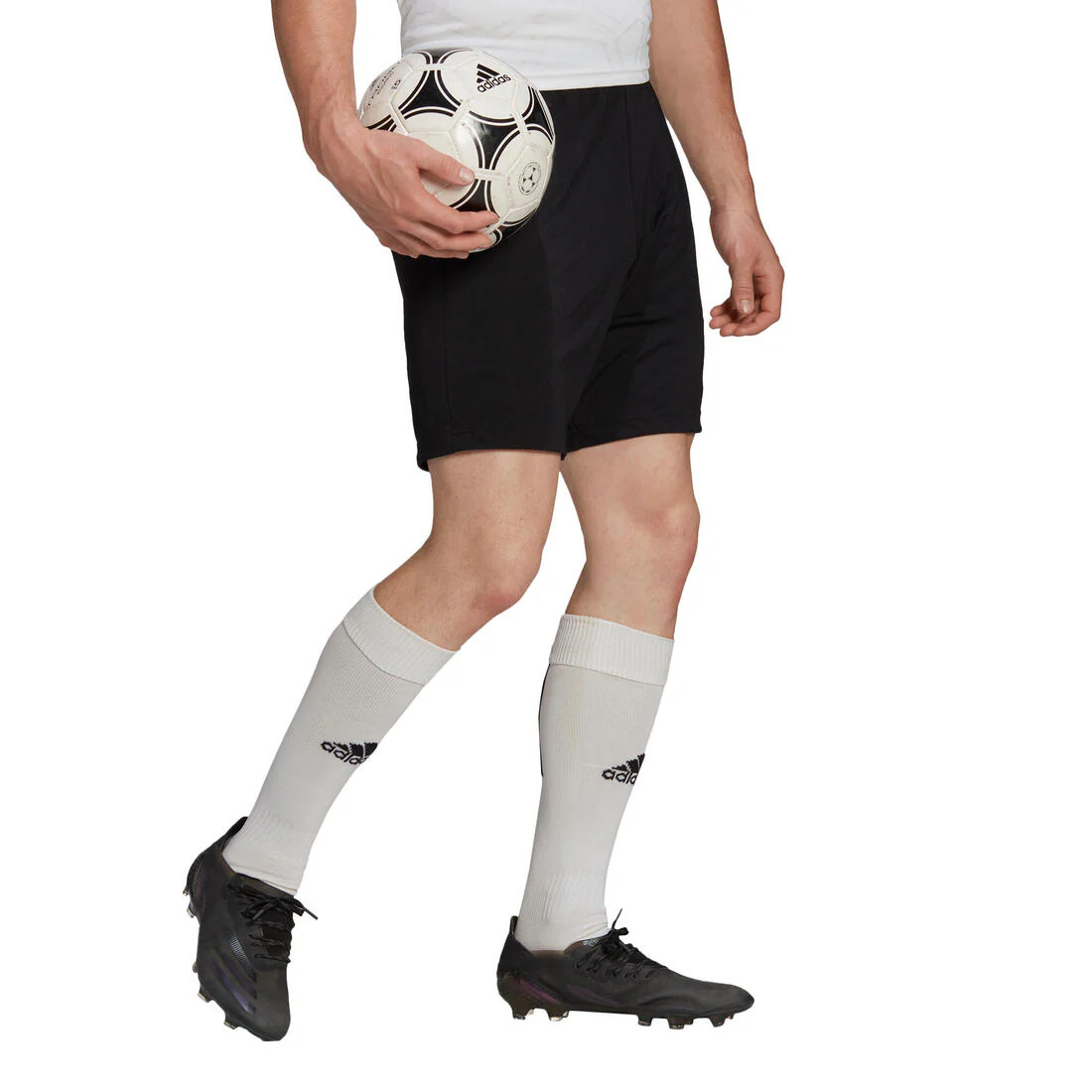 SHORT DE FOOTBALL ENTRADA 22 ADULTE NOIR - Image 3